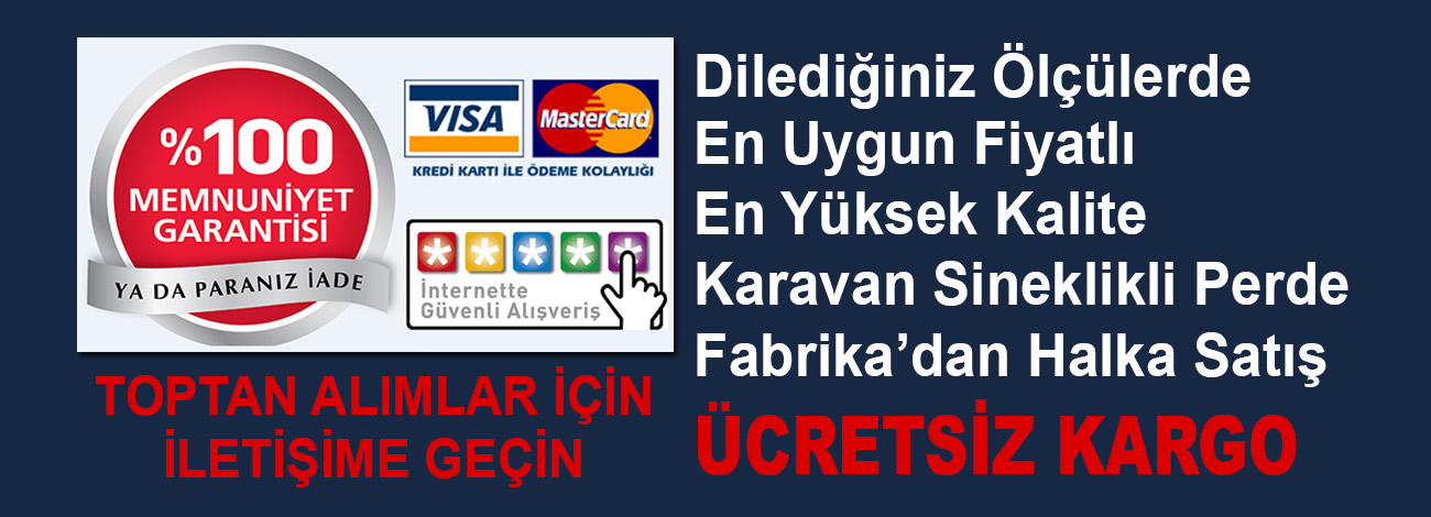 karavan sineklik perde fiyatları